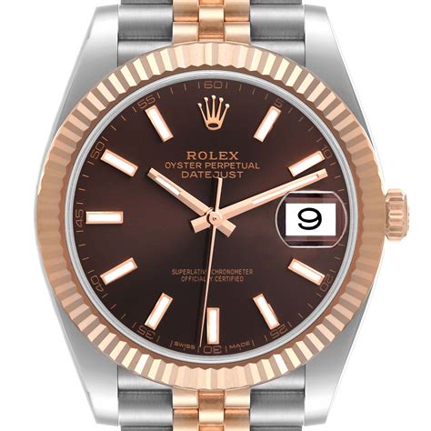 rolex 41 datejust rose gold.